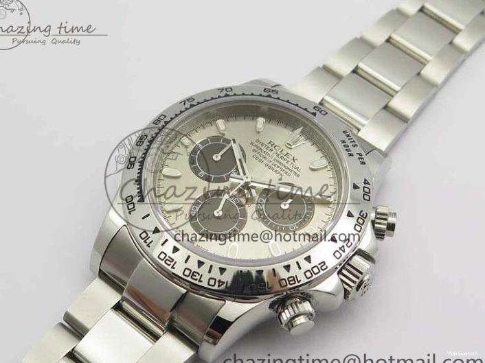 Edition 116519LN Dial A4130 Daytona SS Best Bracelet On SS JH Gray Bezel 0121